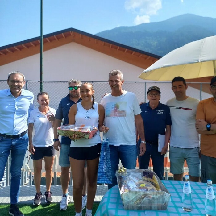Premiazione femminile — Greta Sinisgalli, 12 anni