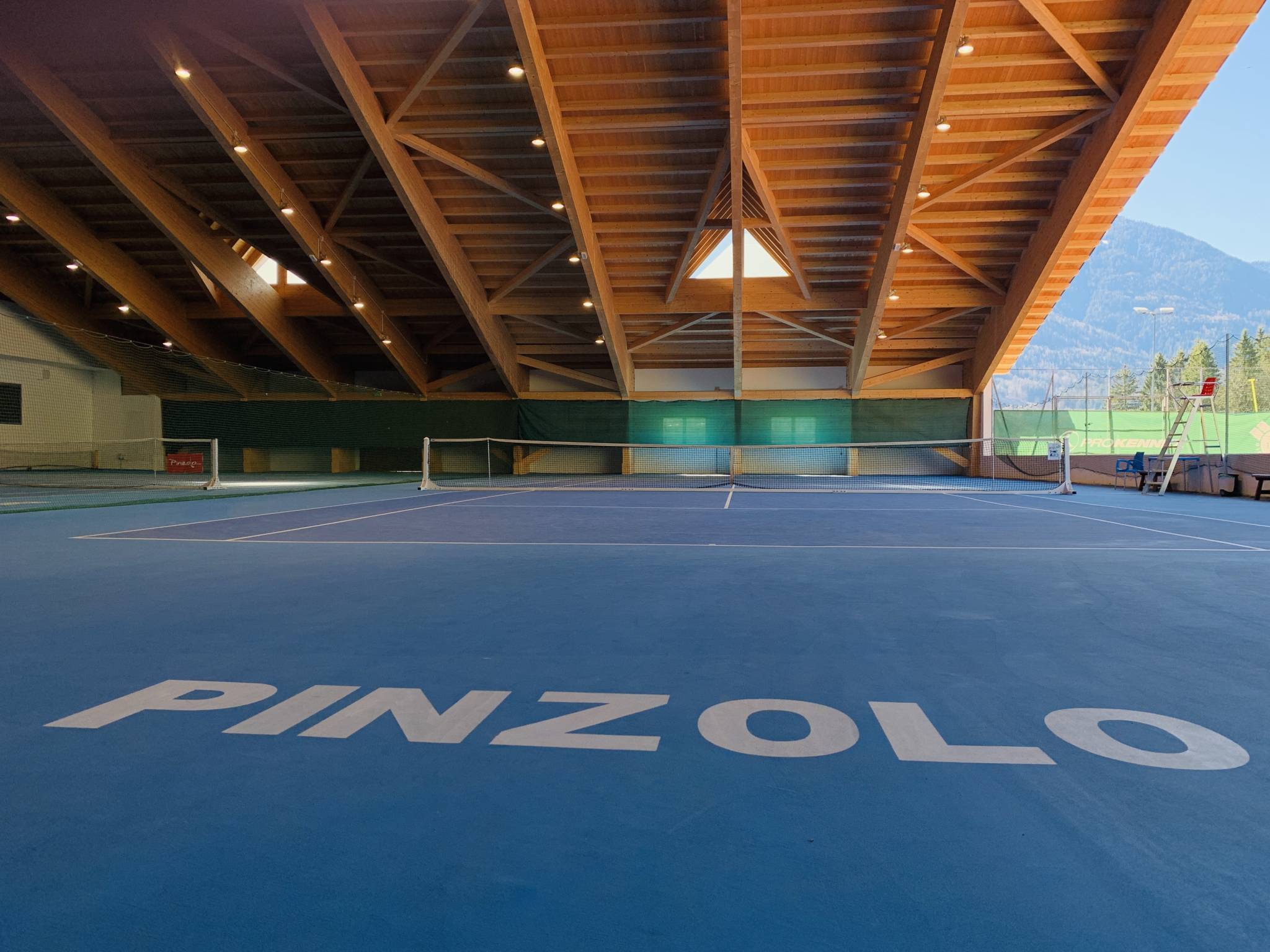 Tramonto sui nostri campi da tennis
