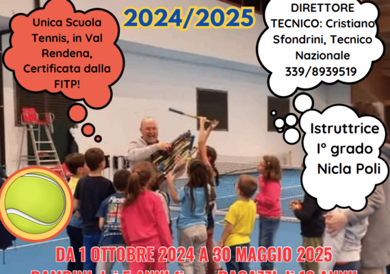 Scuola Tennis 2024 25